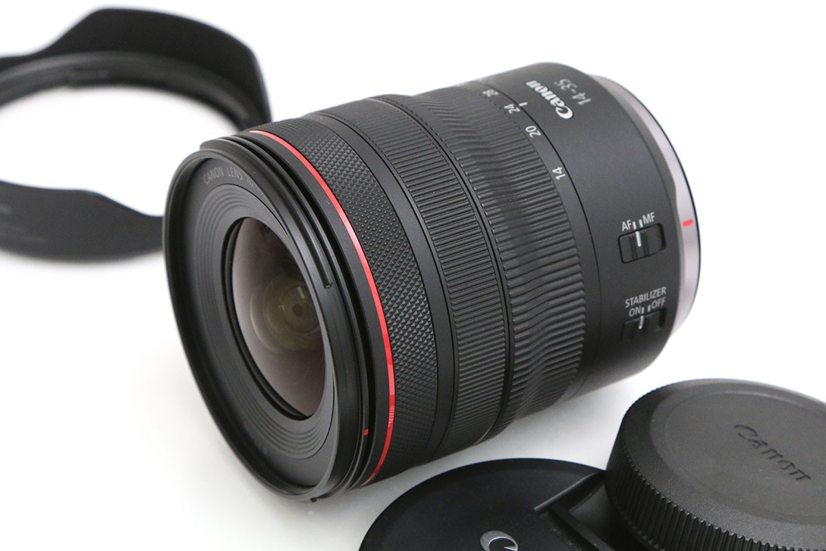 【中古】【美品】キヤノン RF14-35粍 F4 L IS USM CA01-B5847-2M2A CANON キヤノン EFマウント 広角望遠レンズ AF/MF フルサイズ