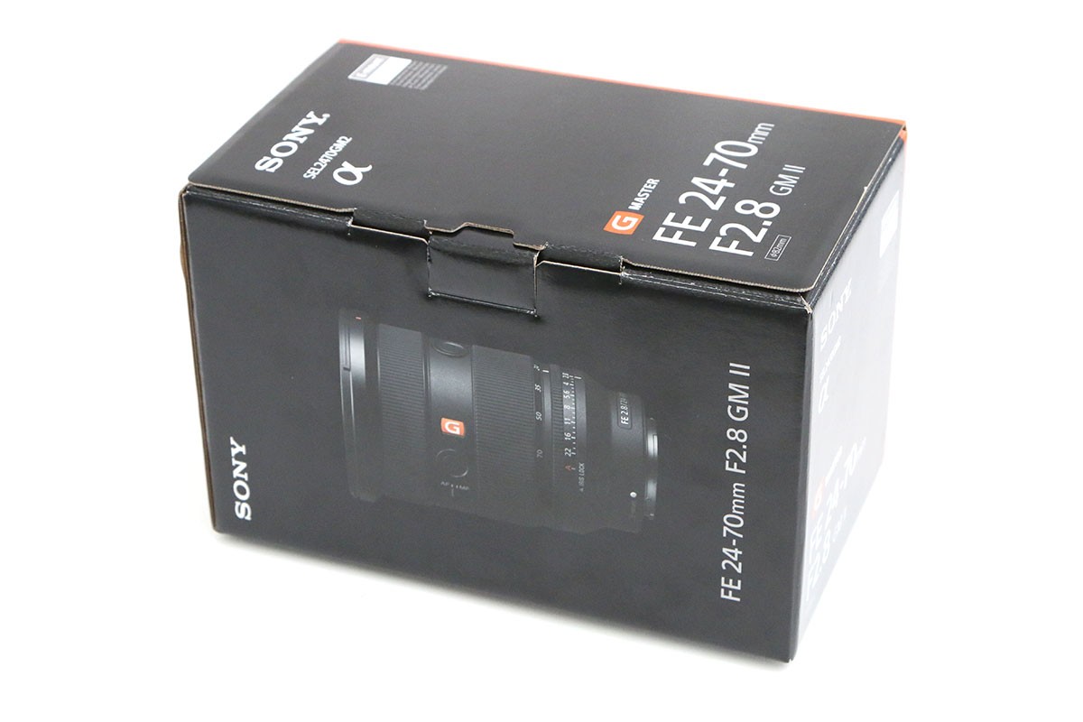 【中古】【未当て嵌める品】ソニー FE 24-70粍 F2.8 GM II SEL2470GM2 CA01-B5861-3X3 SONY Eマウント フルサイズ 大差しわたし 判定基準望遠レンズ G Master 御師匠さん 中古
