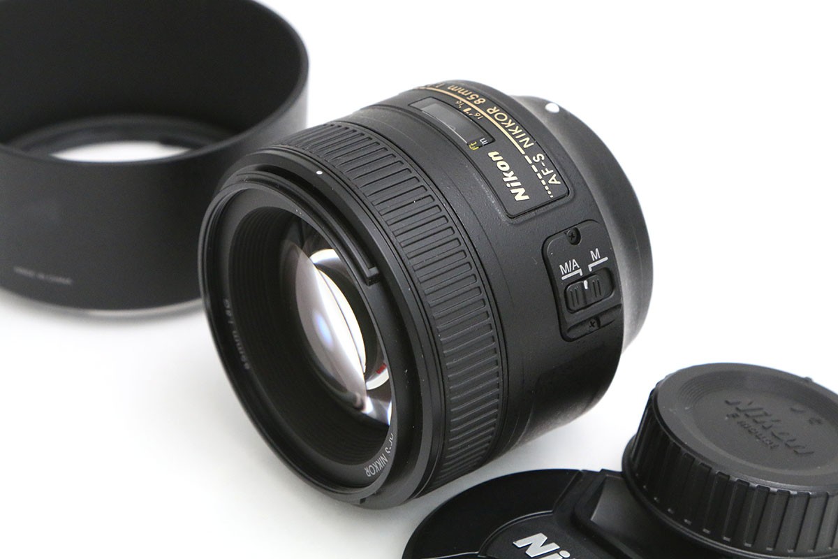【中古】【美品】ニコン AF-S NIKKOR 85粍 f/1.8G CA01-B5842-2M6C ニコン Fマウント Nikon 単興味の中心 NIKKOR AF/MF フルサイズ