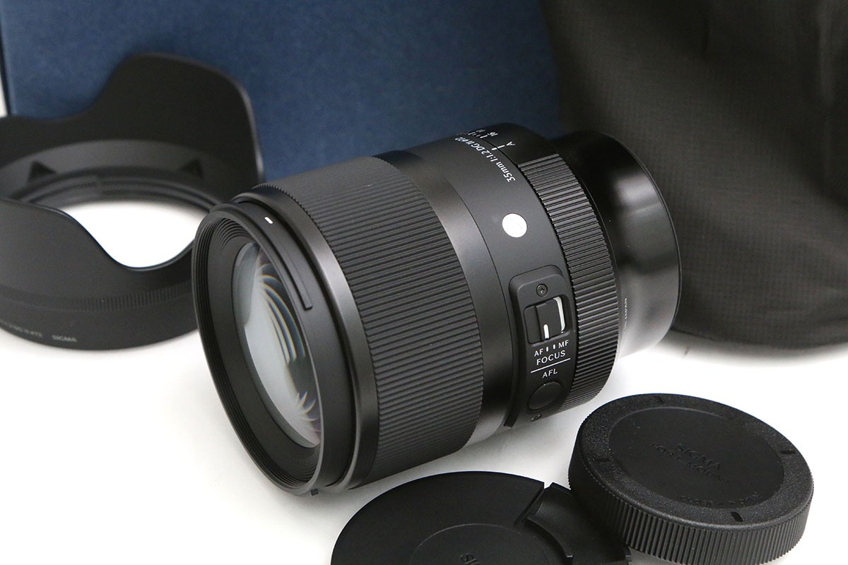 【中古】【美品】シグマ 35粍 F1.2 DG II [ライカL用] CA01-B5838-2K3 シグマ SIGMA ライカLマウント 単興味の中心 AF/MF フルサイズ 広角 大差しわたし