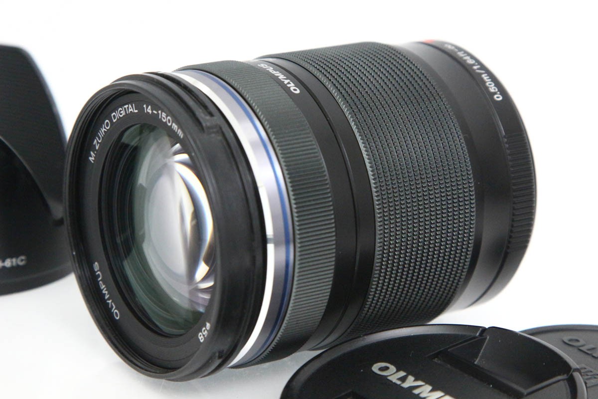【中古】【良品】オリンパス M.ZUIKO DIGITAL ED 14-150粍 F4.0-5.6 II CA01-R5528-3T3D OLYMPUS マイクロフォーサーズ 判定基準望遠レンズ 高倍率 中古