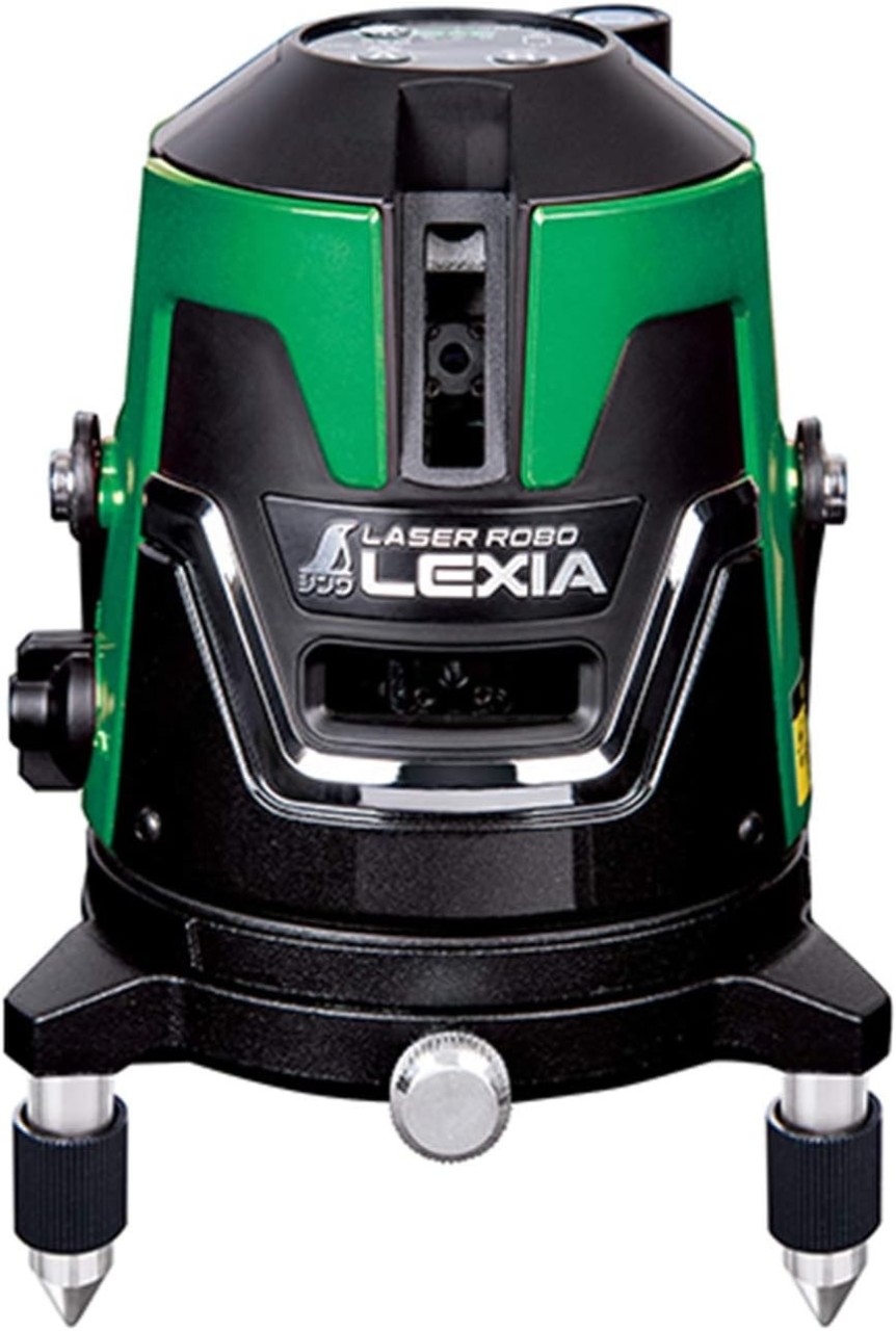 シンワ測定 レーザーロボ LEXIA 21 緑であること 70841 電動 物の具 価値づける 防塵 雨合羽 墨 レクシア