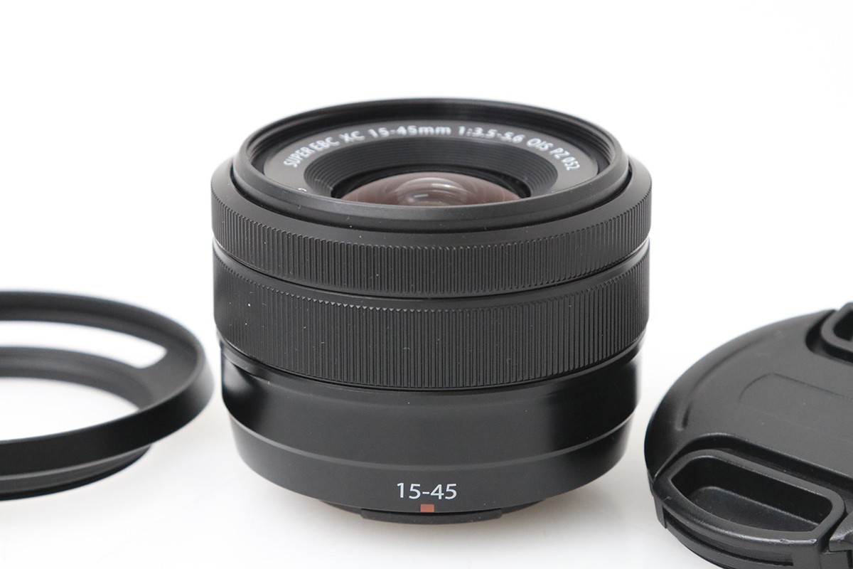 【中古】【美品】富士フイルム フジノン水晶体 XC15-45mmF3.5-5.6 OIS PZ [黒いこと] CA01-M6737-2M3B 富士フイルム FUJIFILM Xマウント 標準尺度望遠レンズ AF/MF 手ブレ手を加える