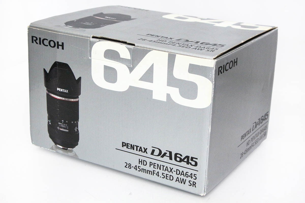 【中古】【未当て嵌める品】ペンタックス 固定ディスク PENTAX-DA645 28-45粍 F4.5 ED AW SR CA01-R5617-2J4 ペンタックス 645マウント PENTAX 広角望遠レンズ AF/MF 手ブレ手を加える