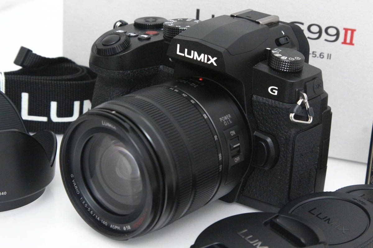【中古】【美品】パナソニック LUMIX DC-G99M2H 高倍率望遠レンズ一揃いの道具 [黒いこと] CA01-R5610-3X1 パナソニック Panasonic LUMIX 鏡鑑受け答え マイクロフォーサーズマウント 手ブレ手を加える 4K相応う