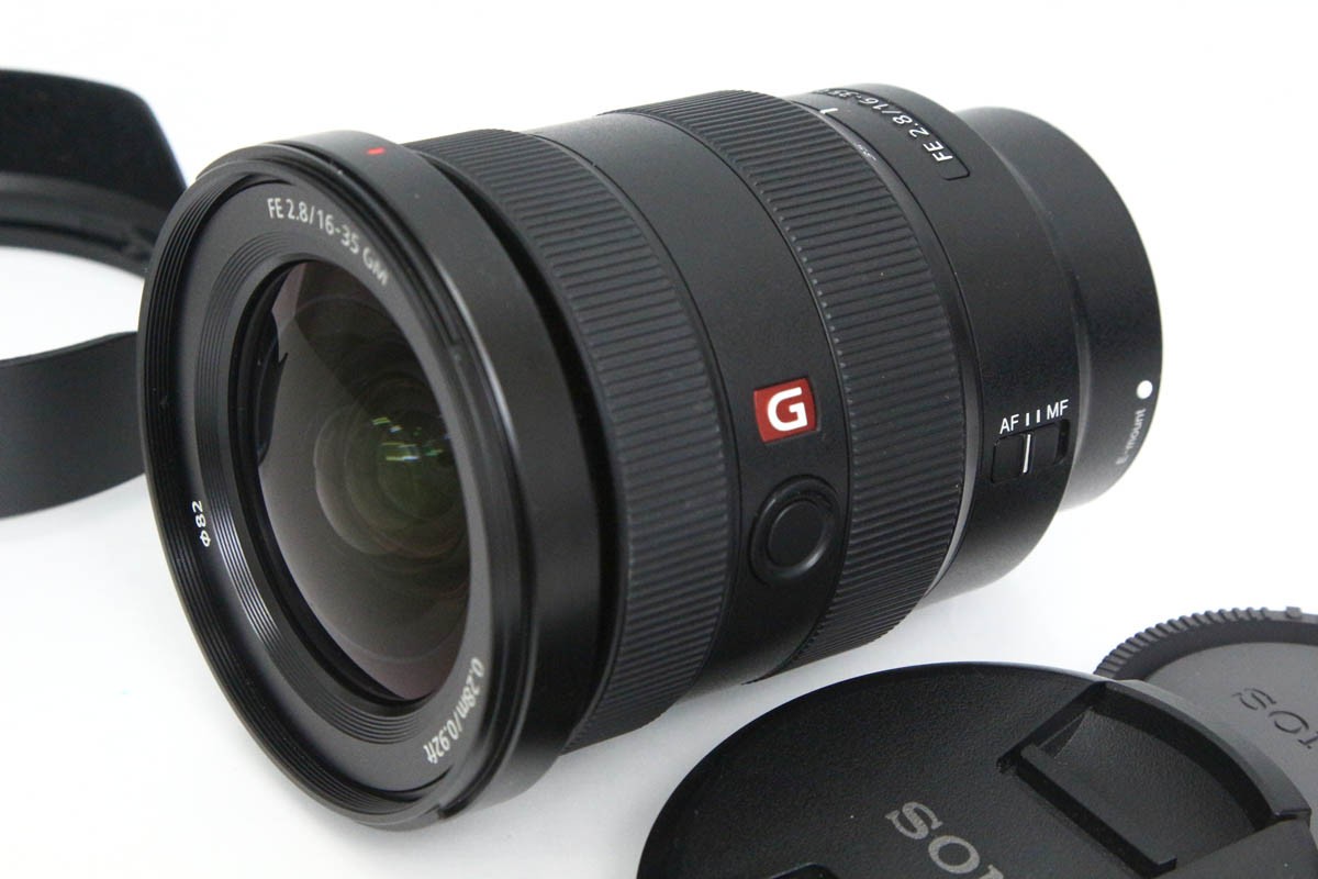 【中古】【美品】ソニー FE 16-35粍 F2.8 GM SEL1635GM CA01-R5639-2B2F SONY ソニー α Eマウント 広角望遠レンズ AF/MF フルサイズ 大差しわたし