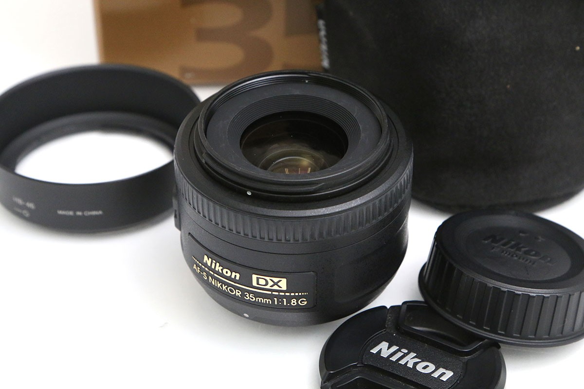 【中古】【良品】ニコン AF-S DX NIKKOR 35粍 f/1.8G CA01-B5958-2K3 ニコン Fマウント Nikon 単興味の中心 NIKKOR AF/MF APS-C