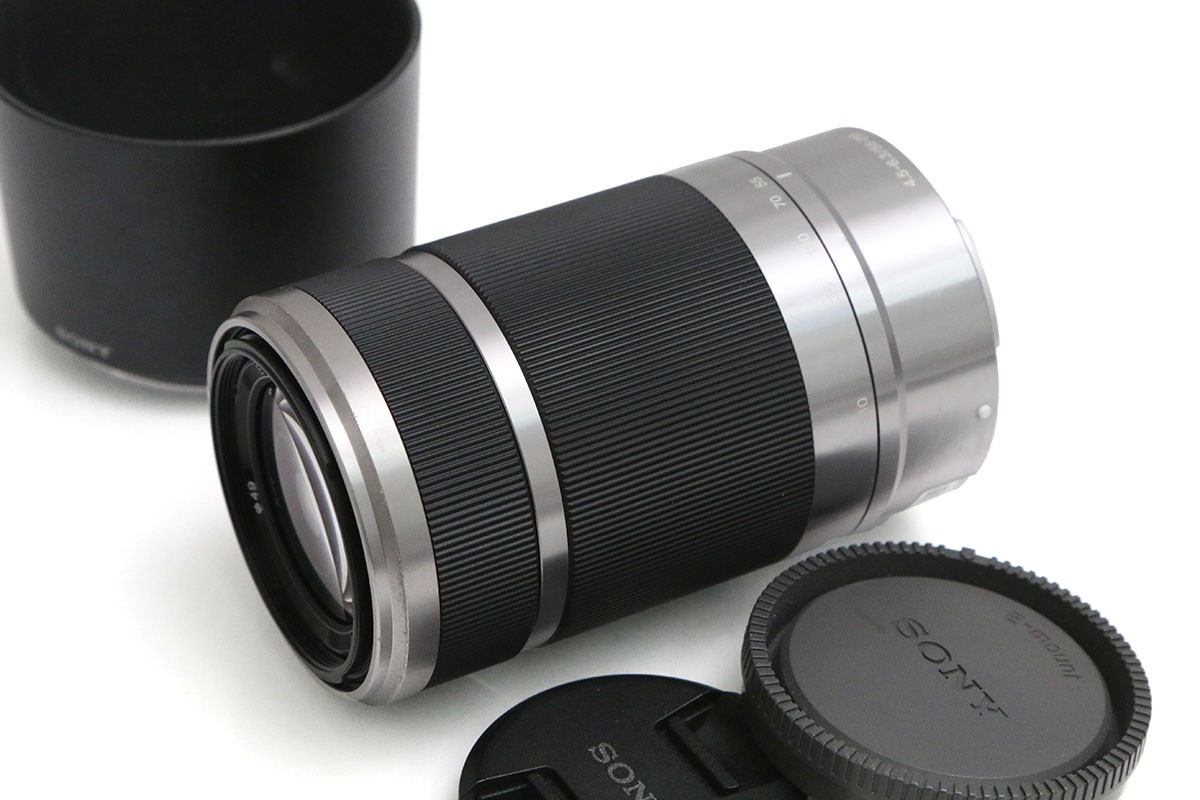 【中古】【並品】ソニー E 55-210粍 F4.5-6.3 OSS SEL55210 CA01-B5984-2M7E SONY Eマウント APS-C 望遠望遠レンズ 手ブレ手を加える 中古