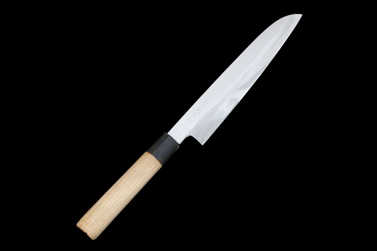 【中古】【美品】尚台正吉 柳出刃包丁 霞 八寸 上 朴柄 KN02-B6325-2L1D 尚台正吉 柳出刃包丁 霞 八寸 上 朴柄|アキバ流通プラス店