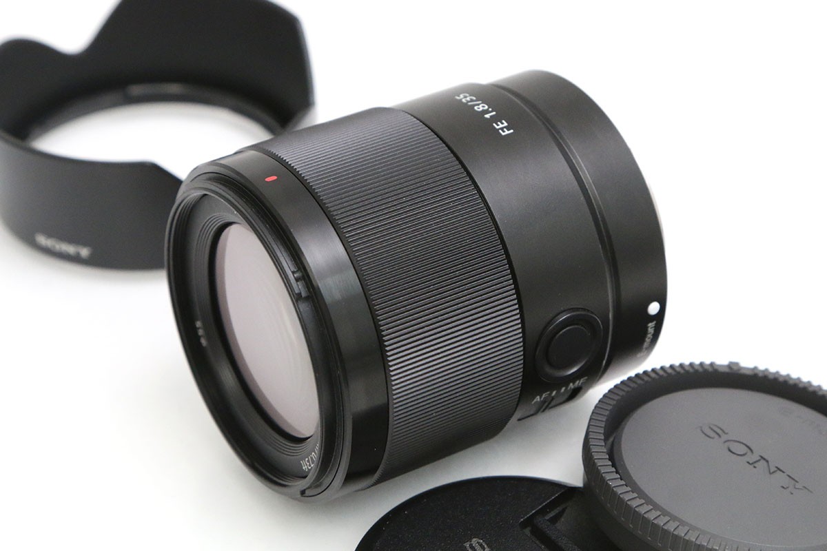 【中古】【良品】ソニー FE 35mm F1.8 SEL35F18F CA01-B6297-2M2A SONY Eマウント フルサイズ 大口径 広角 単焦点 中古|アキバ流通プラス店