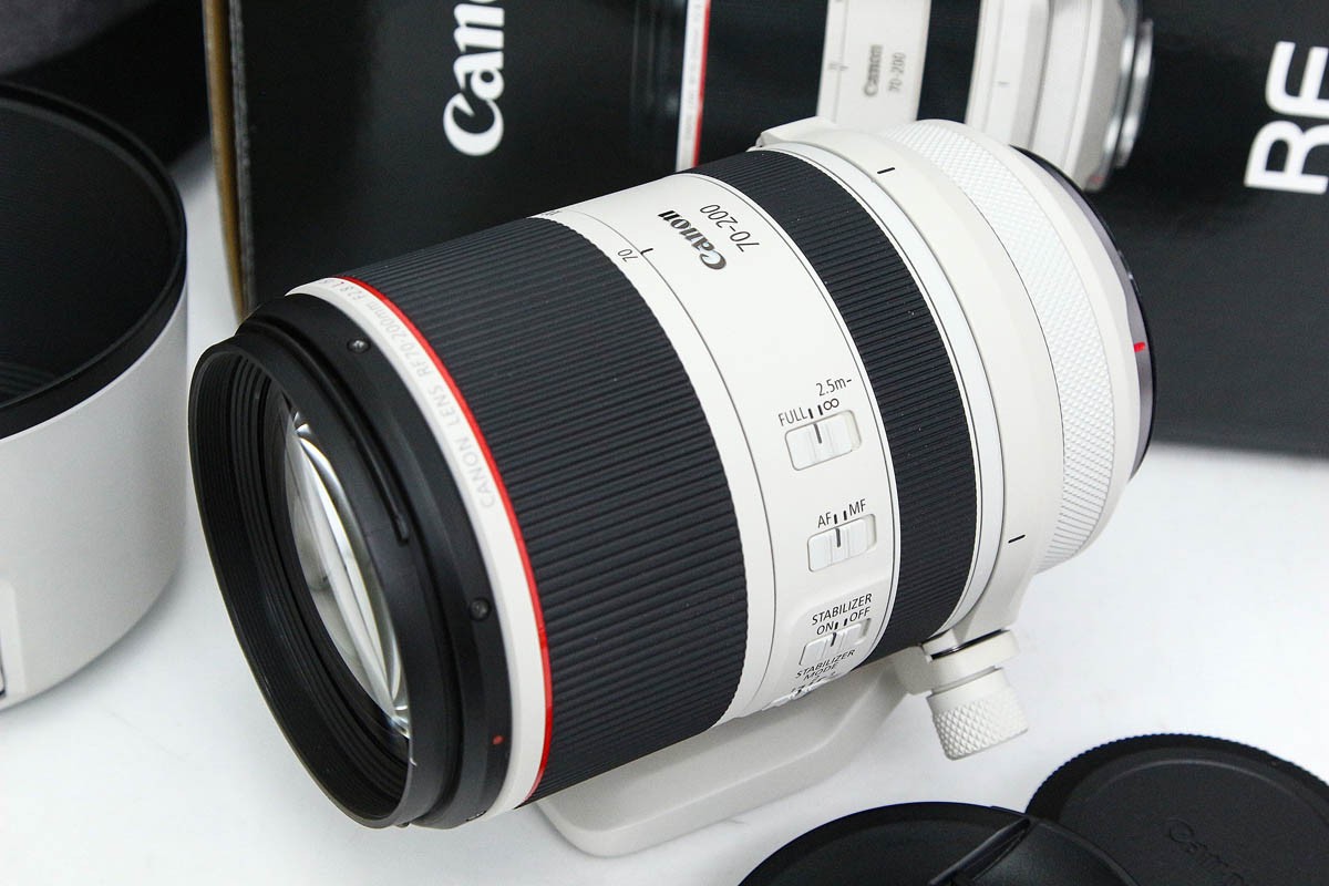 【中古】【良品】キヤノン RF70-200mm F2.8 L IS USM CA01-R6006-3X3 Canon RFマウント フルサイズ 大口径 望遠ズーム 手ブレ補正 中古｜アキバ流通プラス店