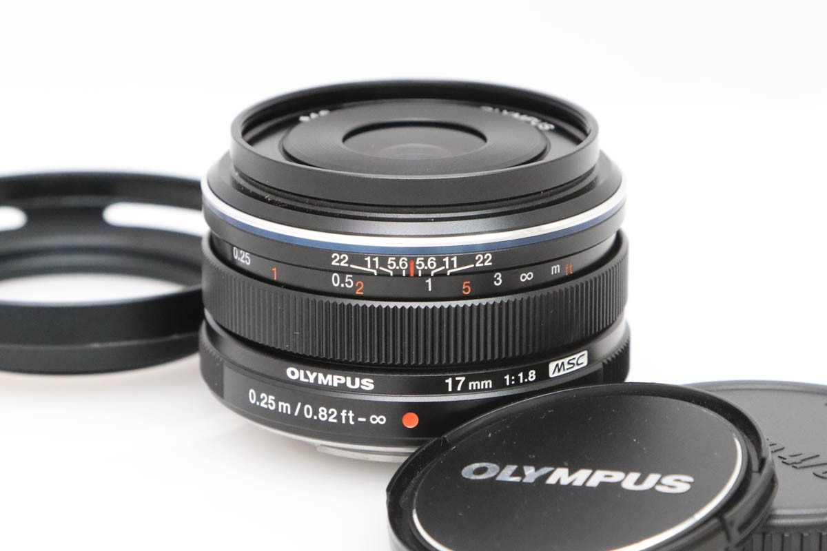 【中古】【良品】オリンパス M.ZUIKO DIGITAL 17mm F1.8 CA01-D034-2R6A OLYMPUS マイクロフォーサーズ 単焦点 中古|アキバ流通プラス店