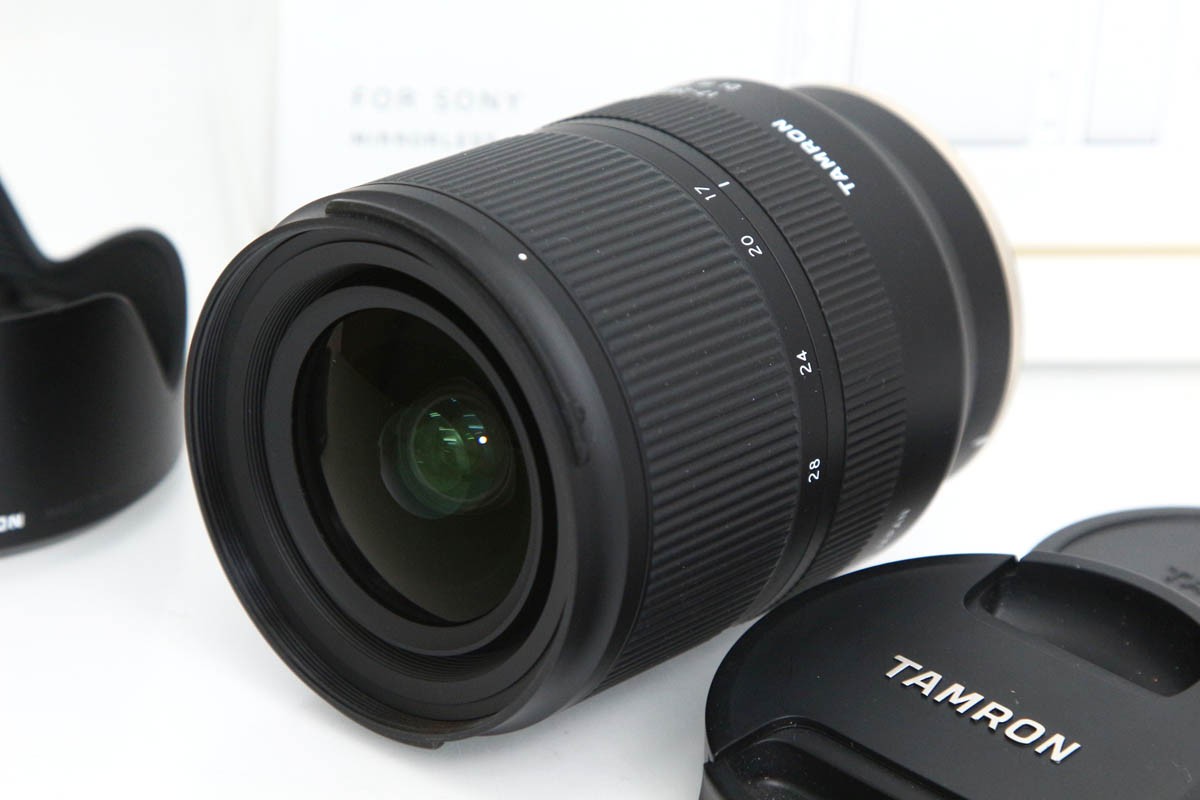 【中古】【良品】タムロン 17-28mm F/2.8 Di III RXD (Model A046) CA01-R6356-2A3 TAMRON Eマウント フルサイズ 大口径 広角ズーム 超広角 中古｜アキバ流通プラス店