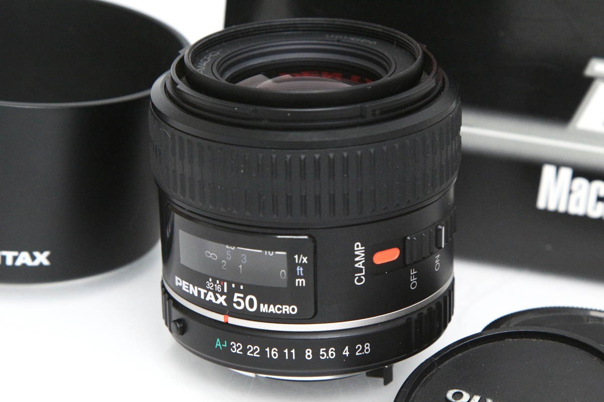 【中古】【お買い得品】ペンタックス smc PENTAX-D FA マクロ 50mm F2.8 CA01-R4071-2A3 Kマウント フルサイズ 単焦点 マクロレンズ 中古｜アキバ流通プラス店