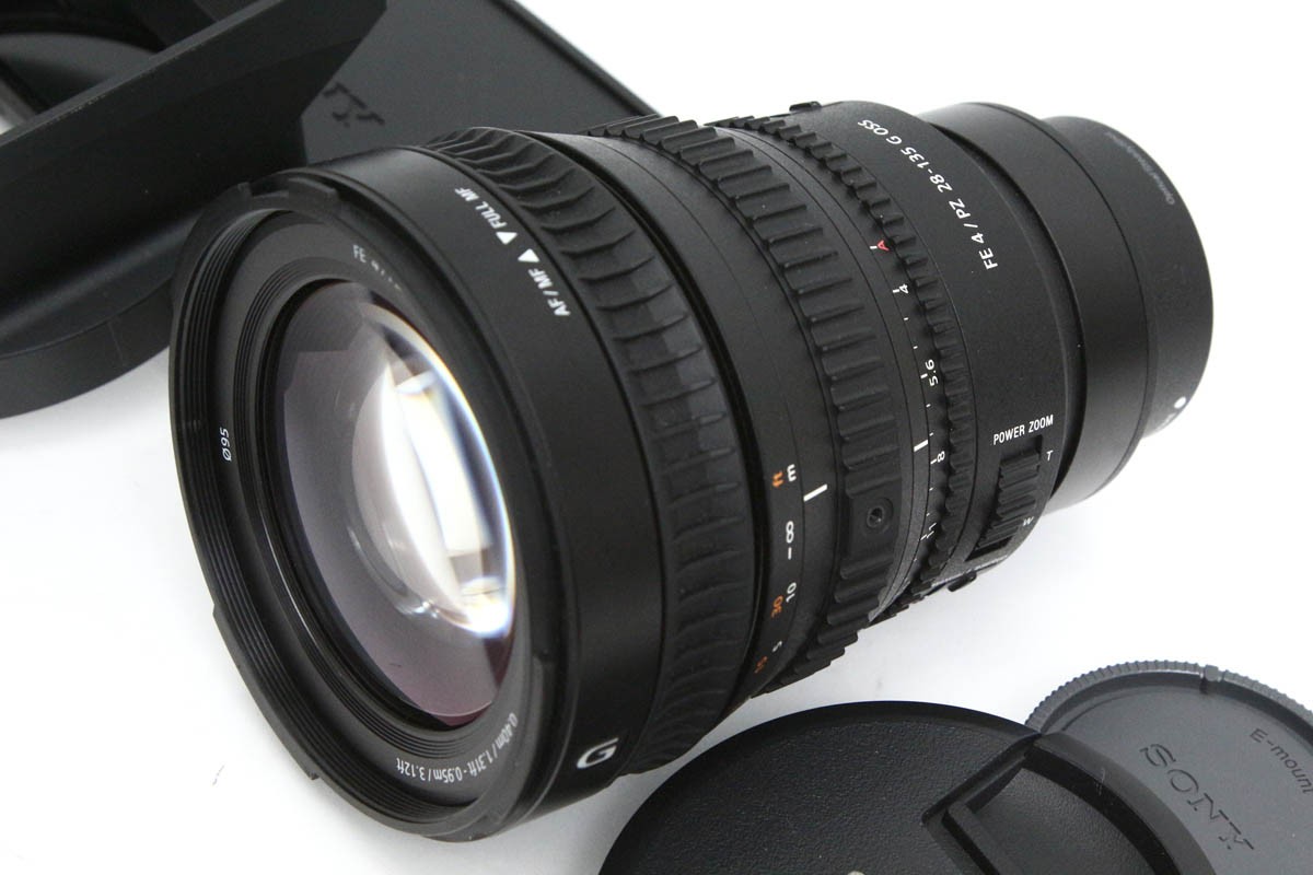 【中古】【良品】ソニー FE PZ 28-135粍 F4 G OSS SELP28135G CA01-R4070-2O2B SONY Eマウント フルサイズ 標準尺度望遠レンズ 手ブレ手を加える G水晶体 中古