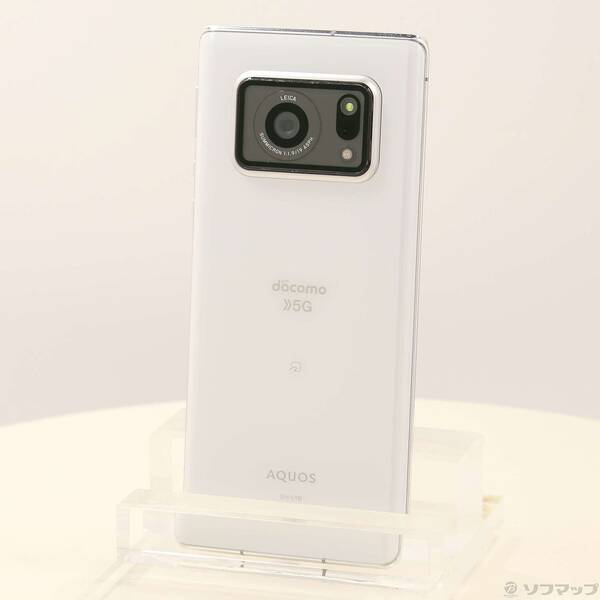 【中古】SHARP(シャープ) AQUOS R6 128GB ホワイト SH-51B docomoロック解除SIMフリー 【352-ud】
