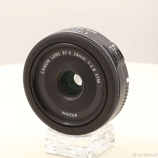 【中古】Canon(キヤノン) Canon EF-S 24mm F2.8 STM EF-S2428STM レンズ 【262-ud】