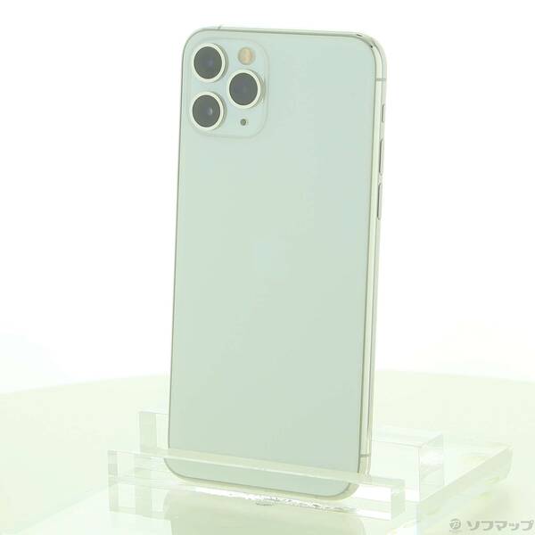 【中古】SoftBank iPhone11 Pro 64GB シルバー MWC32J／A SoftBank 【262-ud】