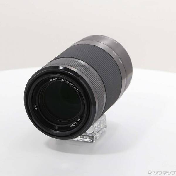 【中古】SONY(ソニー) E 55-210mm F4.5-6.3 OSS SEL55210 ブラック (Eレンズ) 【348-ud】
