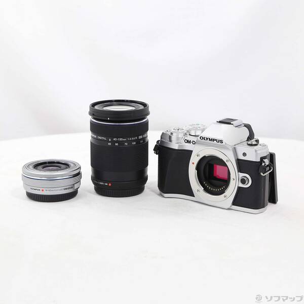 【中古】OLYMPUS(オリンパス) OM-D E-M10 MarkIII EZ ダブルズームキット シルバー 【262-ud】