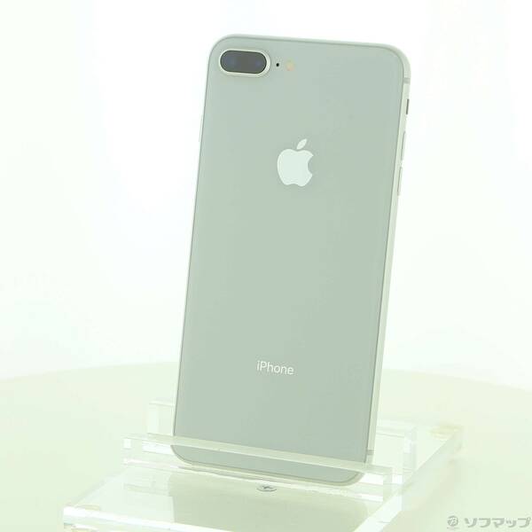 【中古】Apple(アップル) iPhone8 Plus 256GB シルバー MQ9P2J／A SIMフリー 【258-ud】