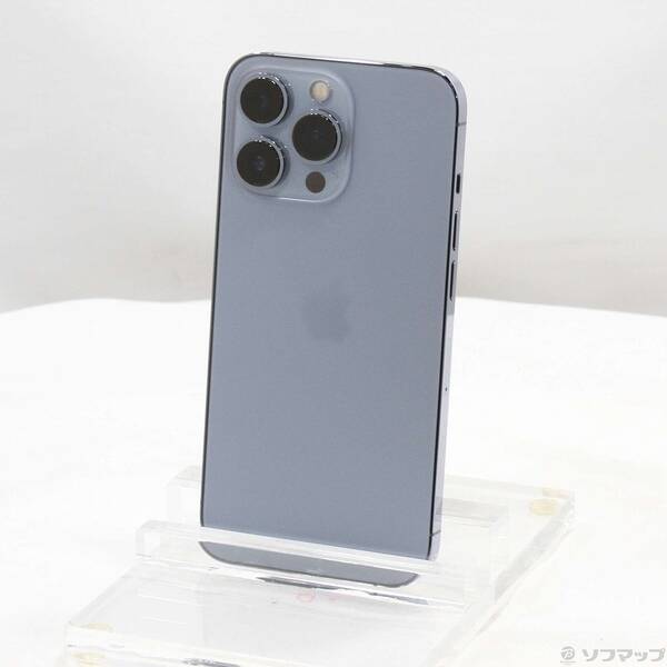 【中古】Apple(アップル) iPhone13 Pro 256GB シエラブルー MLUU3J／A SIMフリー 【348-ud】