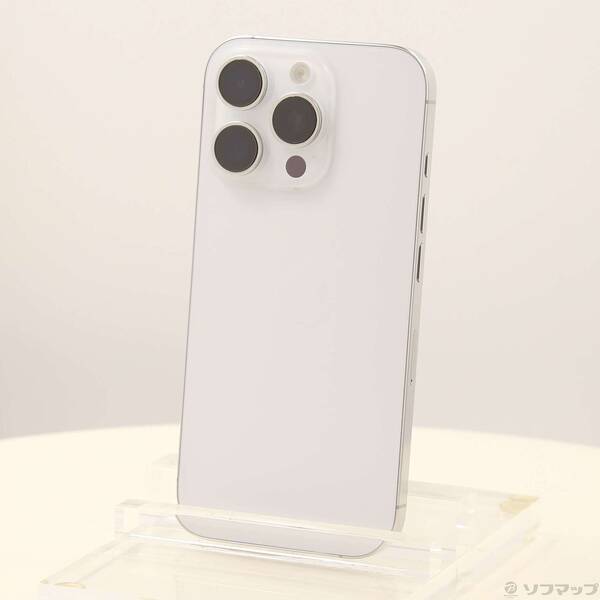 【中古】Apple(アップル) 〔展示品〕 iPhone16 Pro 256GB ホワイトチタニウム 3N744J／A SIMフリー 【258-ud】
