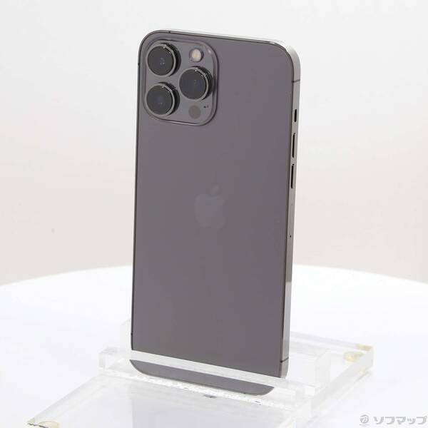 【中古】Apple(アップル) iPhone13 Pro Max 512GB 石墨 MLJQ3J／A SIM無償性 【196-ud】