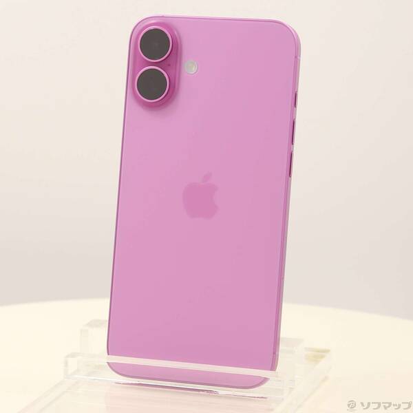 【中古】Apple(アップル) iPhone16 Plus 128GB サクラ色 3N345J／A SIM無償性 【305-ud】