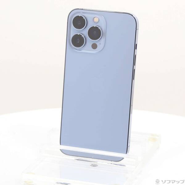 【中古】Apple(アップル) iPhone13 Pro 512GB シエラブルー MLV03J／A SIMフリー 【276-ud】