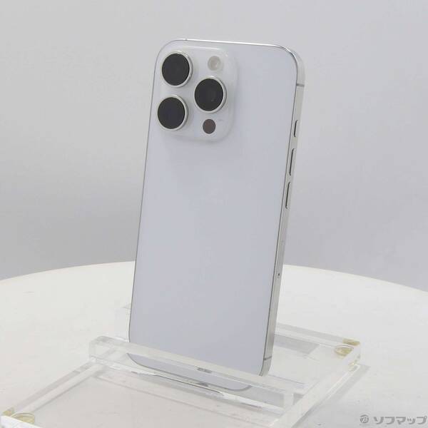【中古】Apple(アップル) iPhone16 Pro 256GB ホワイトチタニウム 3N744J／A SIMフリー 【349-ud】