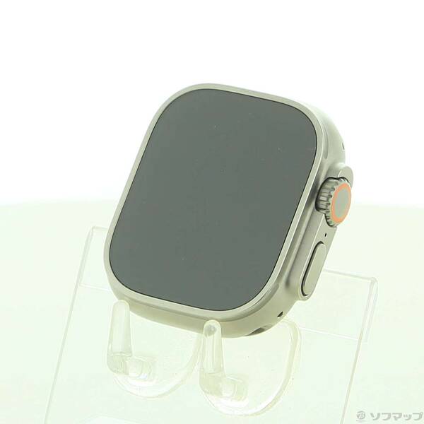【中古】Apple(アップル) Apple Watch Ultra 2 GPS + Cellular 49mm チタニウムケース ブルーオーシャンバンド 【344-ud】