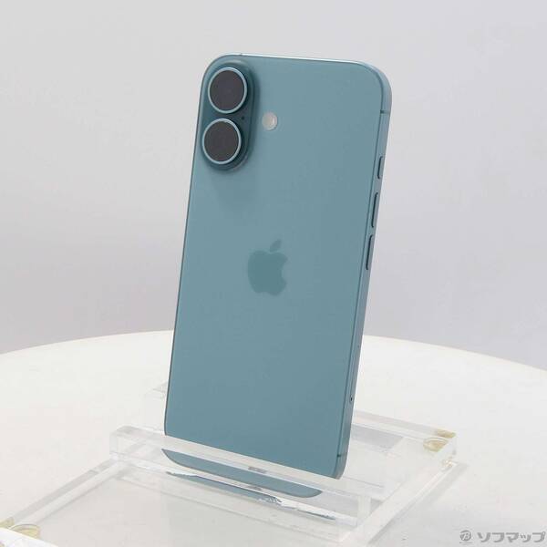【中古】Apple(アップル) iPhone16 128GB ティール 3N395J/A SIMフリー 【344-ud】
