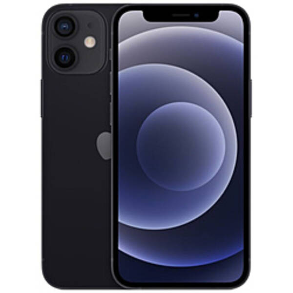 【中古】Apple(アップル) iPhone12 mini 128GB ブラック MGDJ3J／A SIMフリー 【295-ud】