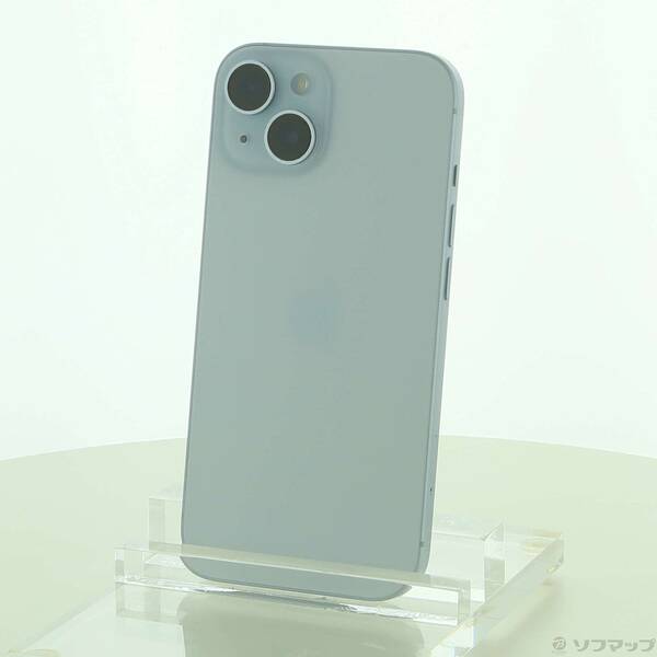 【中古】Apple(アップル) iPhone15 128GB ブルー MTML3J／A SIMフリー 【276-ud】