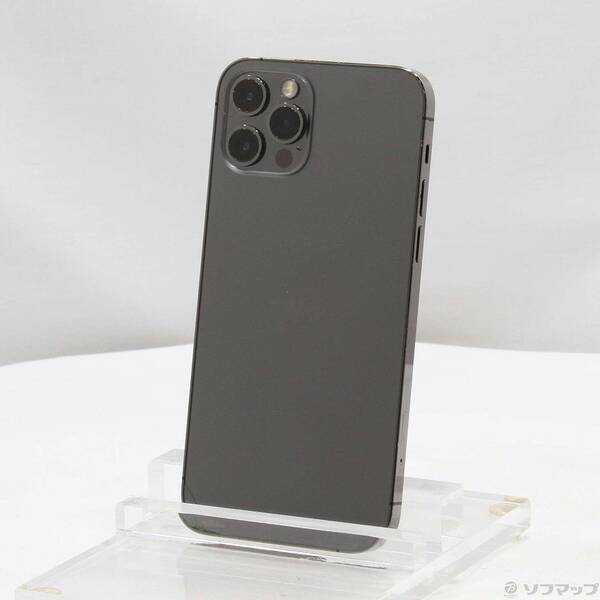 【中古】Apple(アップル) iPhone12 Pro 128GB グラファイト MGM53J／A SIMフリー 【377-ud】