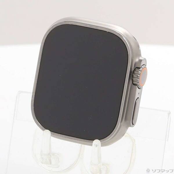 【中古】Apple(アップル) Apple Watch Ultra 2 GPS + Cellular 49mm チタニウムケース バンド無し 【269-ud】
