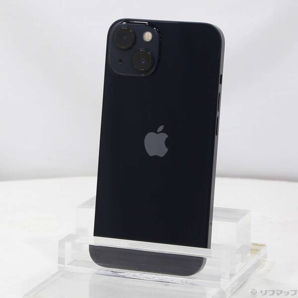 【中古】Apple(アップル) iPhone13 128GB ミッドナイト MLNC3J／A SIMフリー 【276-ud】