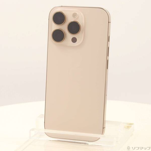 【中古】Apple(アップル) iPhone16 Pro 256GB デザートチタニウム MYN23J／A SIMフリー 【262-ud】