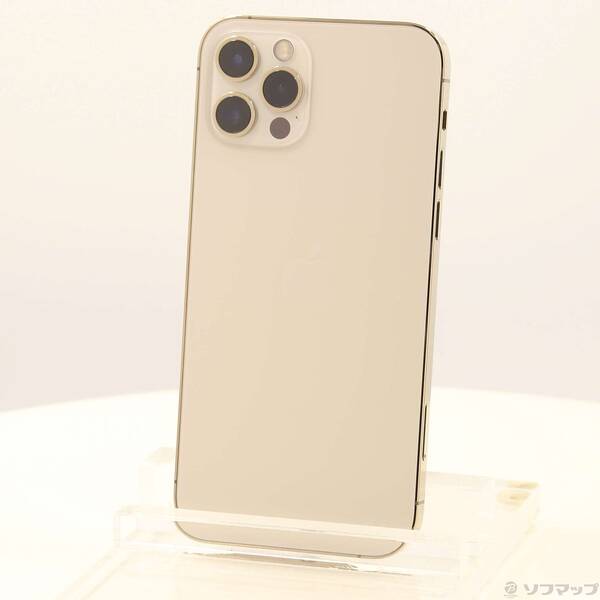 【中古】SoftBank iPhone12 Pro 128GB ゴールド MGM73J/A SoftBank 【305-ud】