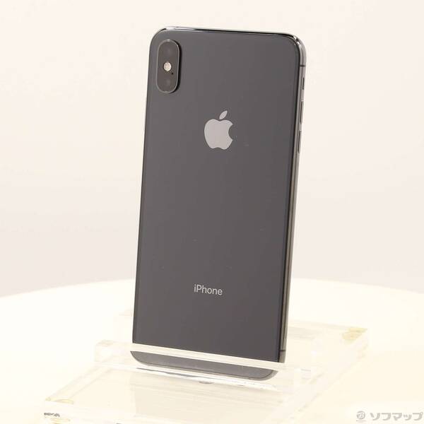 【中古】Apple(アップル) iPhoneXS Max 256GB スペースグレイ MT6U2J／A SoftBank 【262-ud】