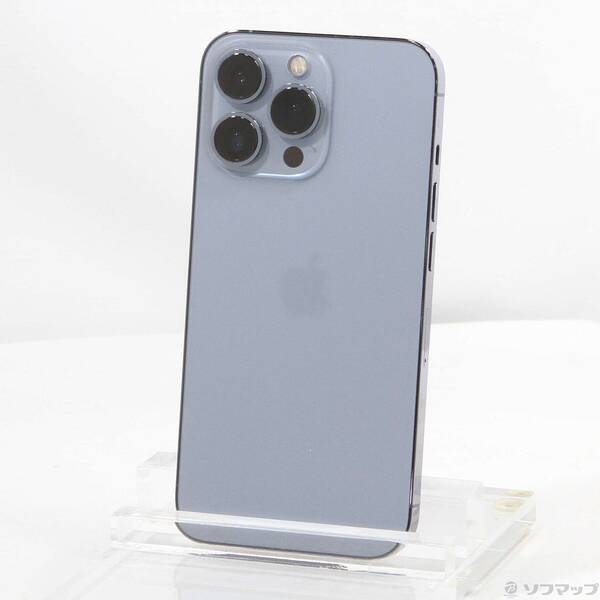 【中古】Apple(アップル) iPhone13 Pro 256GB シエラブルー MLUU3J／A SIMフリー 【371-ud】