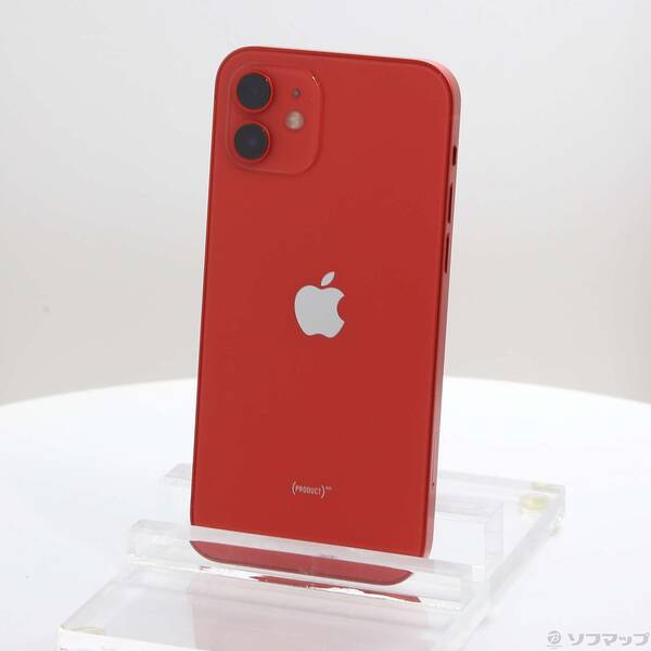 【中古】Apple(アップル) iPhone12 128GB プロダクトレッド MGHW3J／A SIMフリー 【251-ud】 30,647円