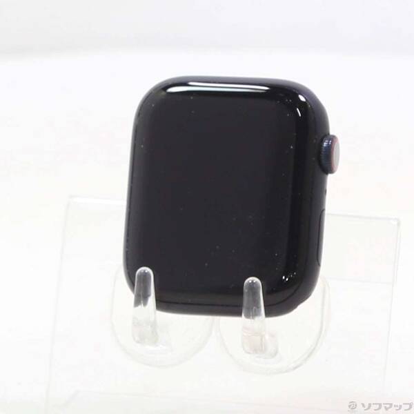 【中古】Apple(アップル) Apple Watch Series 9 GPS + Cellular 45mm ミッドナイトアルミニウムケース バンド無し 【198-ud】