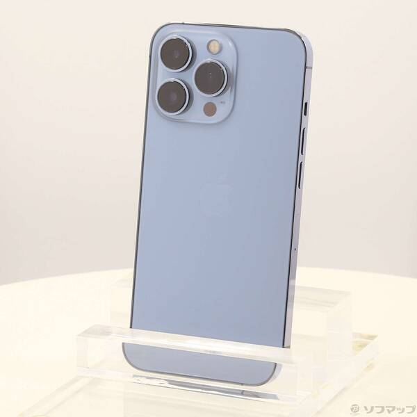 【中古】Apple(アップル) iPhone13 Pro 256GB シエラブルー MLUU3J／A SIMフリー 【305-ud】