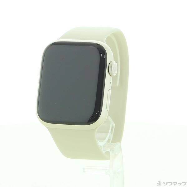 【中古】Apple(アップル) Apple Watch Series 8 GPS 45mm スターライトアルミニウムケース スターライトソロループ 【344-ud】 28,893円