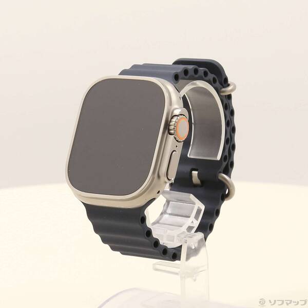 【中古】Apple(アップル) Apple Watch Ultra GPS + Cellular 49mm チタニウムケース ミッドナイトオーシャンバンド 【377-ud】 41,456円