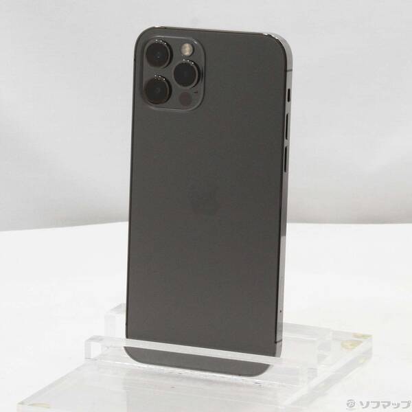 【中古】Apple(アップル) iPhone12 Pro 128GB グラファイト MGM53J／A SIMフリー 【371-ud】