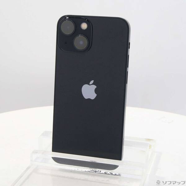 【中古】Apple(アップル) iPhone13 mini 128GB ミッドナイト MLJC3J／A SIMフリー 【348-ud】