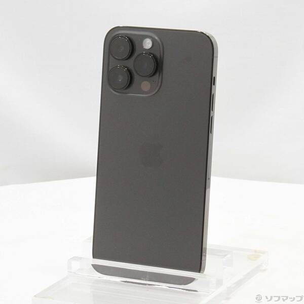 【中古】Apple(アップル) iPhone14 Pro Max 256GB スペースブラック MQ9A3J／A SIMフリー 【348-ud】｜ソフマップ中古専門店
